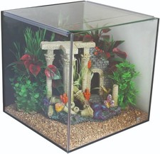 Aqua One Cube 40 Square Glass Fish Tank 60L Nano Aquarium