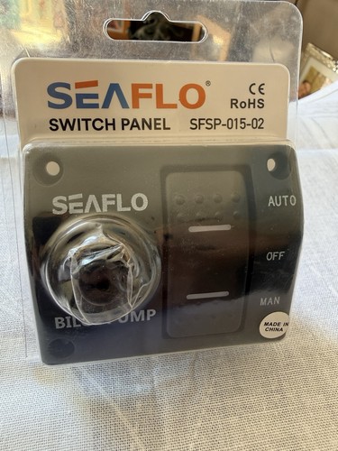 Seaflo way bilge pump - pump, switch