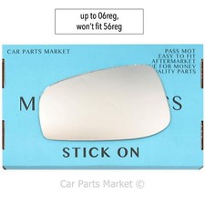 Left Flat Wing door mirror