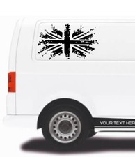 UNION JACK GB VW TRANSPORTER