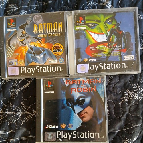 Batman ps1 games - x,