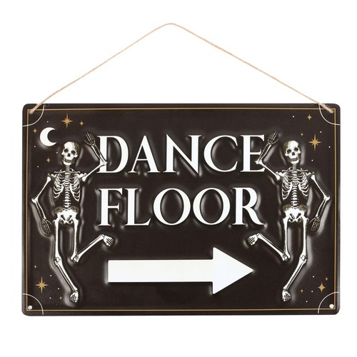 Dance floor hanging - metal, sign