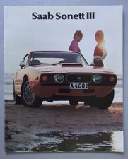 SAAB SONETT III orig 1972 USA
