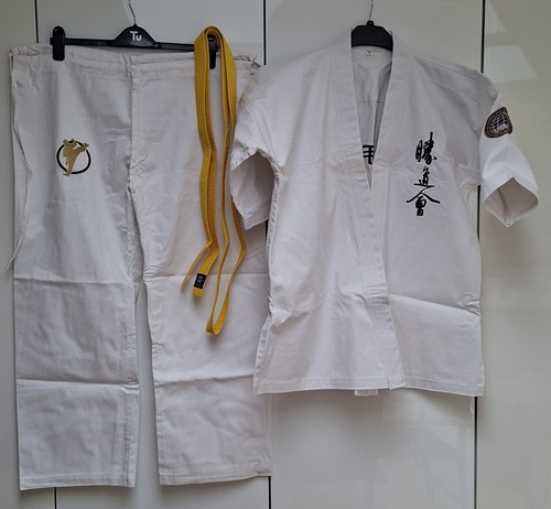 White karate suit - white,