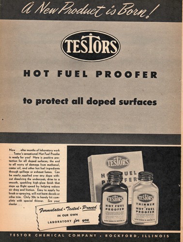 1947 testors hot fuel proofer - 1947,