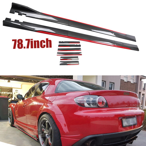 Carbon fiber red 78 - red, 2m/78.7in