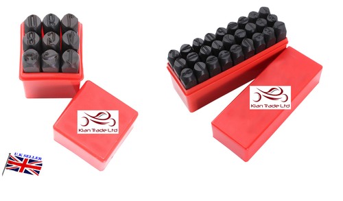 Stamps letters - 3/8"(9.5mm),