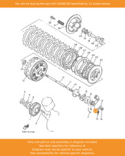 YAMAHA Push Lever Assy