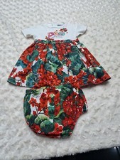 Dolce Gabbana Baby Girl  Dress 9/12 Months 