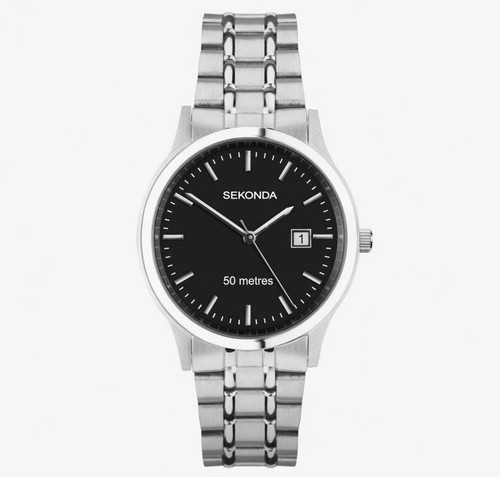 Sekonda silver stainless steel - silver,