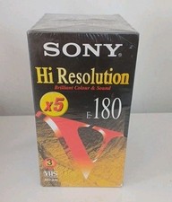 Sony E180 Hi Resolution Vhs