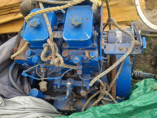 Marine diesel engine - diesel, petter