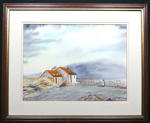 Original irish art watercolour - irish,