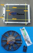 Aluminum Radiator+FAN For 87-1995 Lancia Delta HF Integrale 8V/16V/Evo 2.0 Turbo