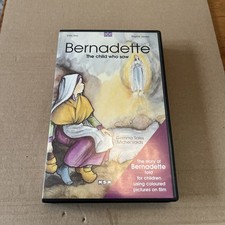 BERNADETTE VHS [PAL] Video TAPE - RARE RETRO MOVIE RELIGIOUS. KIDS. Ex/Ex.