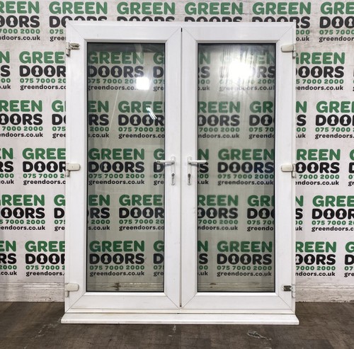 Used upvc french - used, plastic