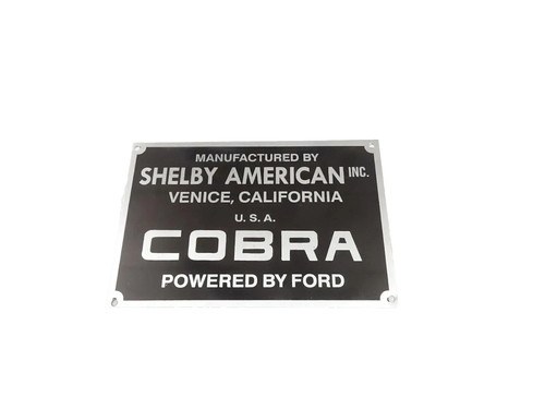 Data plate fits classic alloy - data,