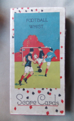 Football whist score card - whist,