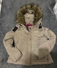 ZARA CAMEL TAN PUFFER JACKET