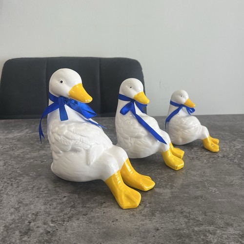 Set ceramic goose - ceramic, geese