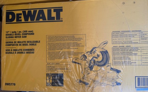 Dewalt dws779 amp corded - dewalt,