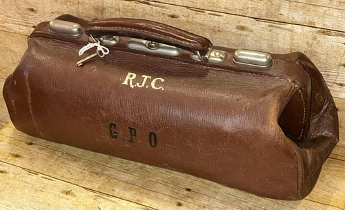 Vintage brown english leather - brown,