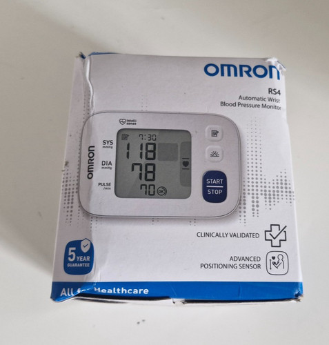Omron rs4 wrist blood - rs4, pressure