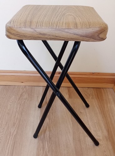 Vintage 1960 folding stool - vintage, 1960's