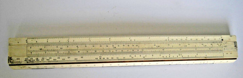 Slide rule made - rule,