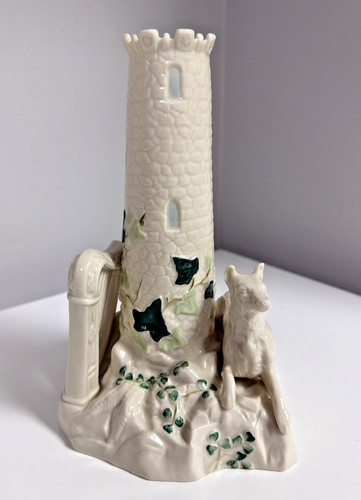 Belleek castle tower - tower, vase