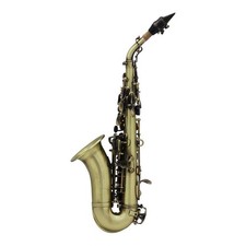 Vintage Style Bb Soprano Saxophone Sax Brass Material Woodwind Instrument With