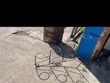 wrought iron plant stands 