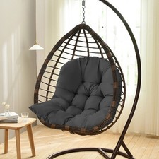 Big Egg Swing Chair Cushion Replacement Waterproof Hanging Basket Chair Cushion