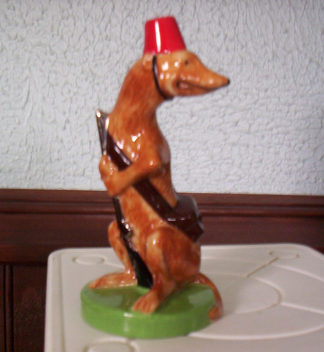 Wade weasel figurine - weasel, figurine,
