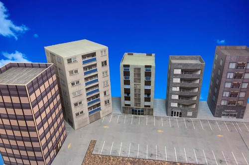 Gauge apartment buildings - apartment,