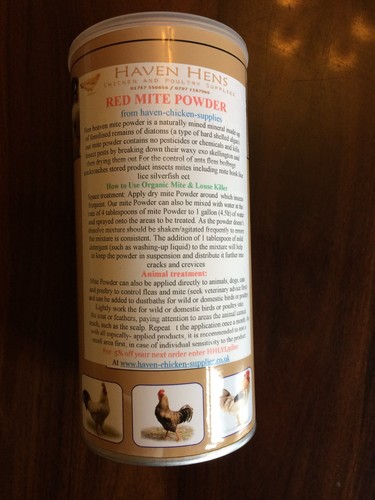 350g feed grade organic red - feed,