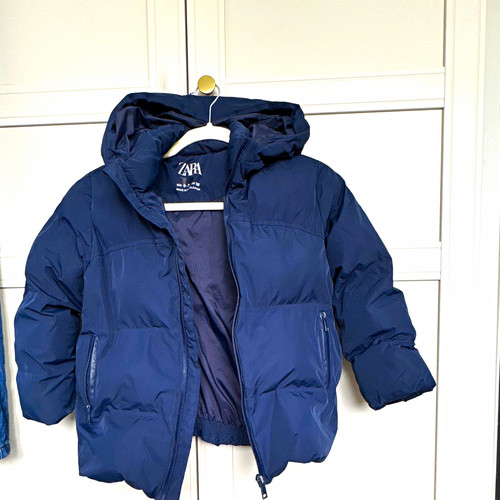 Zara navy hooded - zara,