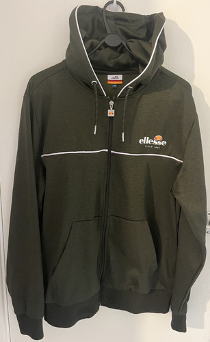 Ellesse hooded tracksuit top - ellesse,