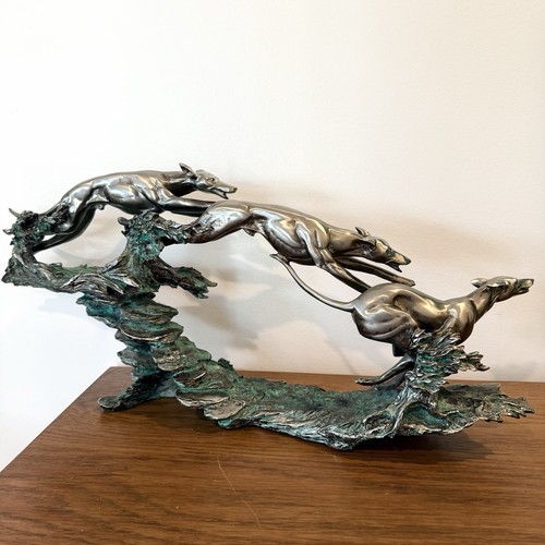 Bronze whippet greyhound dog - bronze,