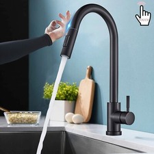 Black Touch Sensor Kitchen