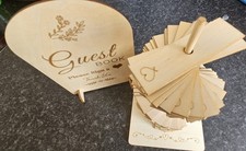 Wedding Guest Book Wooden