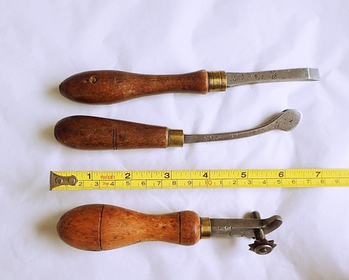 Vintage leather worker - leather, /
