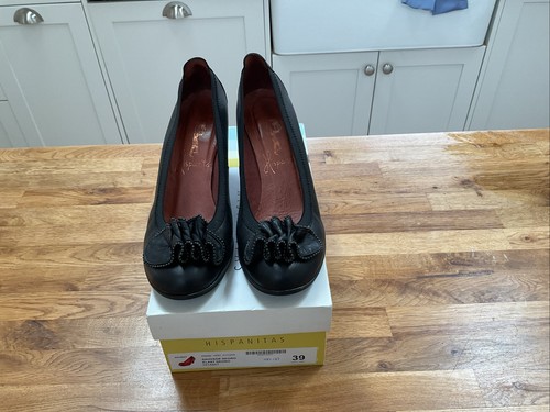 Hispanitas leather shoes - shoes, black