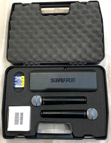 Shure beta 58a dual wireless - beta-58a,