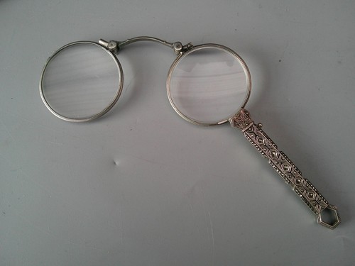 Antique white metal marcasite - antique,