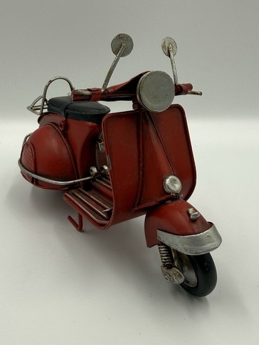 Vintage style red vespa - vintage,