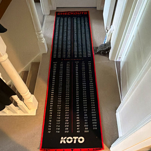 Koto checkouts dart - checkouts,