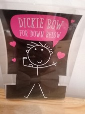 Novelty Willy Dickie Bow Tie Stripper Waiter Butler Fancy Dress Stag Night