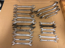 20 x Vintage Britool Spanners Whitworth  Job Lot 5/8 ww to 1/8ww