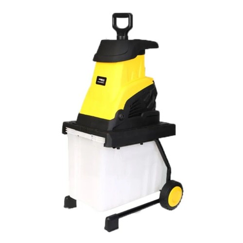 Electric wood branch shredder - wood,